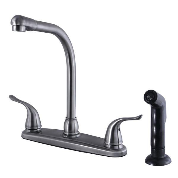 Yosemite FB2754YLSP 8-Inch Centerset Kitchen Faucet with Sprayer FB2754YLSP - main
